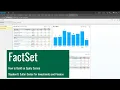 Introduction to Screening in FactSet