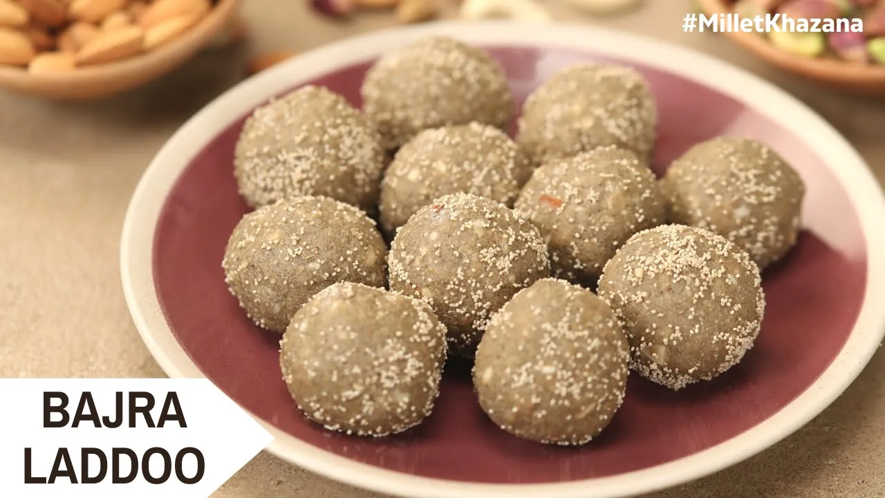 Bajra Laddoo             #MilletKhazana   Sanjeev Kapoor Khazana