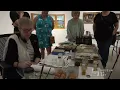 Carolyn Cardenas Artist Demonstration with egg tempera