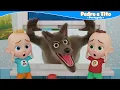 Download Lagu Lobo Mau pega esses meninos! - Pedro e Tito | Vídeo Infantil | Português