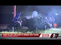 Four dead one injured after fiery wrong-way crash on I-40 in Canadian County