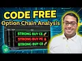 Real-Time Option Chain Analysis using Python Free Source Code vs Paid Tools