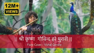shri krishna govind hare murari achutam keshavam kaun kehtehai bhagwan aate nahi vishal gendle flute