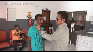 HOMEM VAI A DELEGACIA E DIZ QUE IMPLANTARAM UM CHIP NA SUA CABEÇA.
