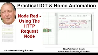 Node Red - Using The HTTP Request Node
