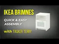 IKEA BEIMNES Nightstand Assembly Guide 2026 Step-by-Step with Tasker Terry
