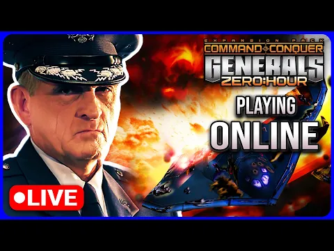 Assembling My King Raptors in Online Multiplayer Matches | C&C Generals Zero Hour