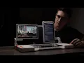 DIY Dual-Screen Cyberdeck Sleek Design Ultimate Functionality
