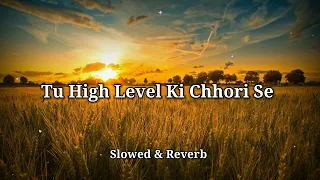 tu high level ki chhori se slowed u0026 reverb lo fi version download link in description 