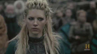 vikings lagertha kills aslaug season 4b official scene 4x14 hd 