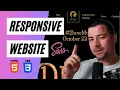 Build a Website using HTML and SASS CSS Dune website clone