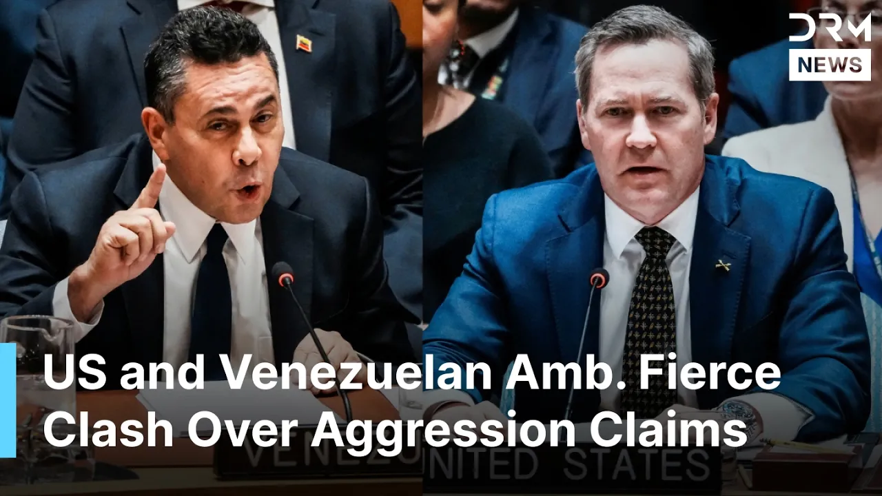 HEATED DEBATE: US and Venezuelan Ambassadors Explode Into Fierce Clash Over Aggression Claims | AC1E