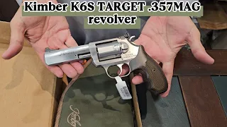 Kimber K6S DASA Target .357mag revolver Unboxing and Review. #357magnum #revolver 
