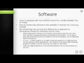 14 Software availability