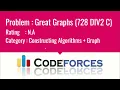 E07 Great Graphs Constructive Algorithms CodeNCode