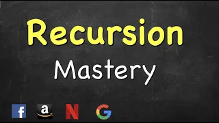 Master Recursion for Coding Interviews How to solve Recursion problems