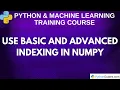 Use Basic and Advanced Indexing in NumPy