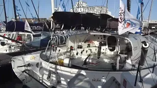 IMOCA “Return To Base” Lorient Race Dec 09. Herrmann, Hare, Davies, Cremer, Attanassio
