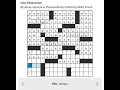 WSJ Crossword for Tuesday April 21 2026 by Gene Leganza and Theresa Brady