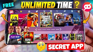 "I Tried" Best FREE Cloud Gaming App 2026 With HUGE Playtime 😱 | Unlimited Free Cloud Gaming App 🤯?