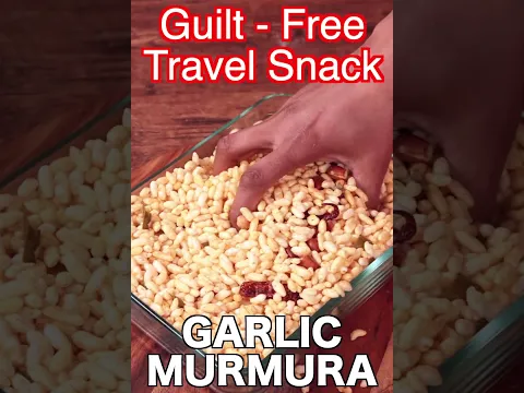 Healthy Murmura Chivda | Perfect Anytime Munching Snack - Guilt Free Murmura Snack in Just 10 Mins