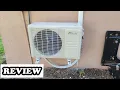 Senville LETO Mini Split Review Great Mini Split - AC Heat for my Finished Garage Space