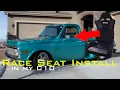 Braum Custom Race Seat Install in a C10