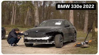 Одразу збираю BMW 330e 2022 рестайл g20 з США