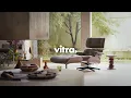Introducing the Vitra Eames Lounge Chair Ottoman in Dark Walnut