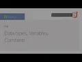 PHP Data types Variables Constants - Tutorial