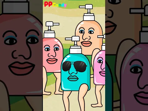 サングラスをかけたジェルポンプおばけ #shorts #anime #animation #妖怪