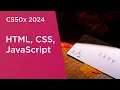 CS50x 2024 - Lecture 8