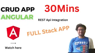 Angular Crud APP REST API HTTP Integration