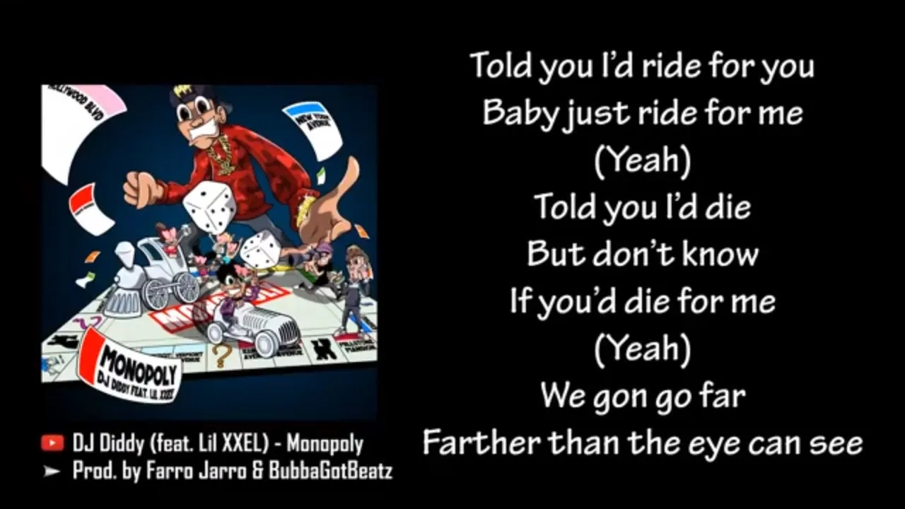 DJ Diddy ft. Lil XXEL - Monopoly (Lyric video by Lyrics Ville) DJ Diddy ft. Lil XXEL - Monopoly (Lyric video by Lyrics Ville)