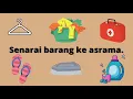 SENARAI BARANG KE ASRAMA | WHAT SHOULD I BRING TO HOSTEL? | MRSM, SBP, Uni, Poli | #1
