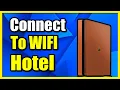 How to Connect to Hotel WIFI on PS4 Console Easy Tutorial