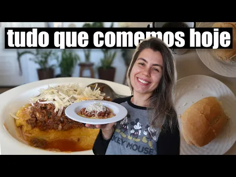 Download MP3 TUDO QUE COMEMOS EM UM DIA VEGANO | POLENTA CREMOSA COM RAGU | TNM Vegg