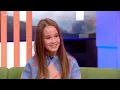 Matilda the Musical s Alisha Weir and Andrea Riseborough on BBC The One Show