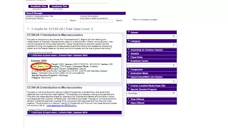 NYU Precollege How to Read the Course Search
