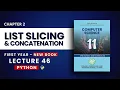 2 24 List Slicing Operations Explained in Python - Chp 2