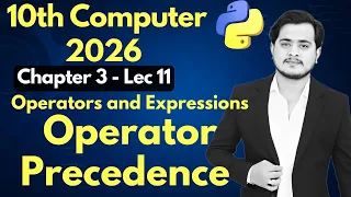 Operator Precedence in Python 10th Computer - Chapter 3