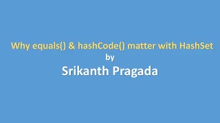 Java HashSet Explained Why equals hashCode Matter With Examples