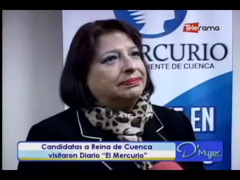 Candidatas a Reina de Cuenca visitaron Diario El Mercurio