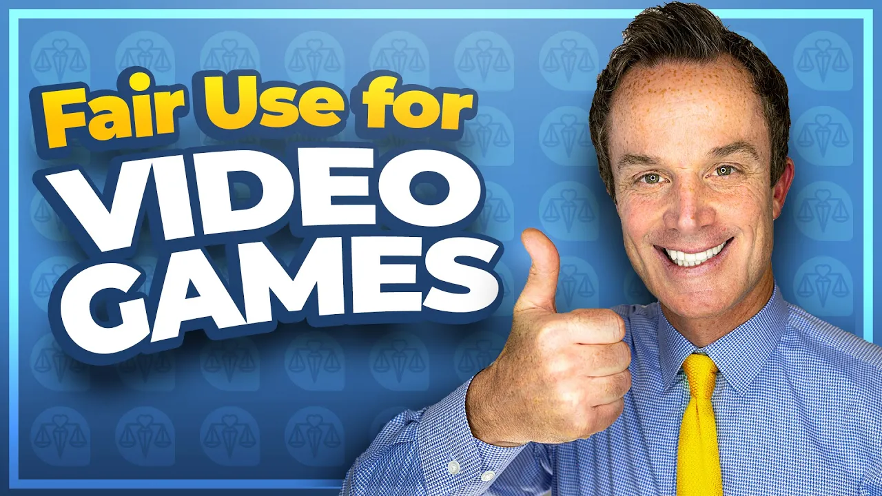Fair Use for Video Games - Lawyer's NEW 3-Step Strategy!