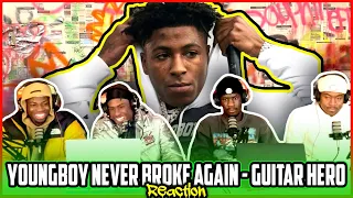 youngboy never broke again guitar hero official music video reaction