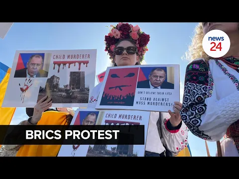 Download MP3 WATCH | Protesters rally at BRICS event in Cape Town, call for Russia to end war in Ukraine