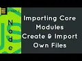 Learn NodeJS Importing core modules for beginners