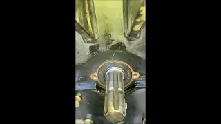 Mahindra 2555 HST PTO seal replacement