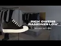 Rick Owens Ramones Low