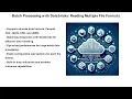 Batch Processing with Databricks Reading Multiple File Formats